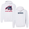 Stony Brook University Swimming & Diving Gray Hoodie - Alanna DePinto