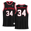 North Carolina State University Black Basketball Jersey - #34 Ben Middlebrooks