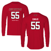 Jacksonville State University Basketball Red Long Sleeve - #55 Thomas Curlee