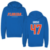 University of Florida Lacrosse Royal Blue Hoodie - #47 Sara Grove