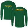 George Mason University TF and XC Green Performance Long Sleeve - Walt Bannerman