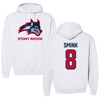 Stony Brook University Baseball Gray Hoodie - #8 Eddie Smink