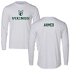 Portland State University TF and XC White Long Sleeve - Amir Ahmed