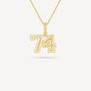 Gold Presidents Pendant and Chain - #74 Stevie Byron