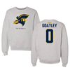 East Tennessee State University Football Gray Crewneck - #0 Cody Goatley
