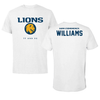 Texas A&M University-Commerce TF and XC White Performance Tee - Brooklyn Williams