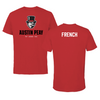 Austin Peay State University TF and XC Red Mascot Performance Tee - Mary Kate French