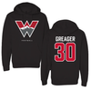 Western Colorado University Football Black Hoodie - #30 Jordan Greager