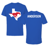 Southern Methodist University Swimming & Diving Blue State Tee - Ava Andersen