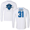 University of New Orleans Basketball White Performance Long Sleeve - #31 Zoe Cooper