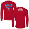 Southern Methodist University TF and XC Red Long Sleeve - Ariana Sutton