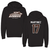 St. Bonaventure University Softball Black Hoodie - #17 Bryana Martinez