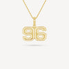 Gold Presidents Pendant and Chain - #96 Franco Milano