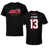 Jacksonville State University Basketball Black JSU Performance Tee - #13 Kristol Ayson