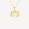 Gold Presidents Pendant and Chain - #83 Michael Beneski