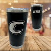 Centre College Football Black Stainless Steel Tumbler - Lawson Wade