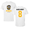 Fort Hays State University Football White Performance Tee - #8 Gaven Haselhorst