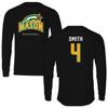 George Mason University Basketball Black Mason Long Sleeve - #4 Sonia Smith