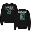 Northeastern State University Basketball Black Jersey Crewneck - #15 Trey Quartlebaum