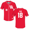 University of Houston Red Softball Jersey - #18 Kayla Zaid