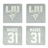 Long Island University Lacrosse Stone Coaster (4 Pack)  - #31 Ashley Magee