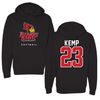 Illinois State University Softball Black Hoodie - #23 Gracelyn Kemp