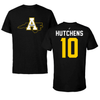 Appalachian State University Volleyball Black State Tee - #10 Bella Hutchens