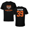 Idaho State University Football Black Performance Tee - #39 Darrell Gipson