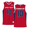 Utah Tech University Red Basketball Jersey - #10 Tennessee Rainwater