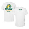 Northern Michigan University Wrestling White Performance Tee - Marisa Roth