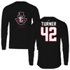 Austin Peay State University Football Black Mascot Performance Long Sleeve - #42 Austin Turner