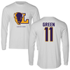 Lipscomb University Soccer Light Gray Long Sleeve - #11 Josiah Green