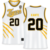 Fort Hays State University White Basketball Jersey - #20 Muhamed Kante