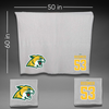 Northern Michigan University Football Gray Blanket - #53 Brady Redmer