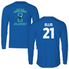 Texas A&M University-Corpus Christi Basketball Blue Islanders Performance Long Sleeve - #21 Maya Ellis