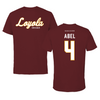 Loyola University-Chicago Soccer Maroon Loyola Performance Tee - #4 Alaina Abel