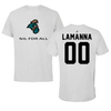 Coastal Carolina University Soccer Light Gray NIL for ALL Performance Tee - #00 Aris Lamanna