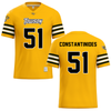 Towson University Gold Lacrosse Jersey - #51 Matt Constantinides