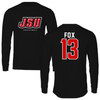 Jacksonville State University Volleyball Black Performance Long Sleeve - #13 Elizabeth Fox