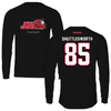 Jacksonville State University Football Black Mascot Performance Long Sleeve - #85 Jaxon Shuttlesworth