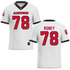 Jacksonville State University White Football Jersey - #78 Brock Robey