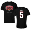 Jacksonville State University Volleyball Black Performance Tee - #5 Kathryn Smith