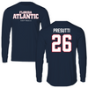 Florida Atlantic University Softball Navy Block Long Sleeve - #26 Cammeo Presutti