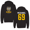 Fort Hays State University Football Black Hoodie - #69 Braxton McDaniel