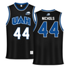 University of Alabama in Huntsville Black Basketball Jersey - #44 Haley Nichols