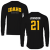 University of Idaho Basketball Black Long Sleeve - #21 Kennedy Johnson