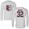 Alabama A&M University Football Light Gray Performance Long Sleeve - #32 Kolton Nero