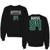 Northeastern State University Football Black Jersey Crewneck - #94 Ayden Guess