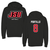 Jacksonville State University Softball Black Hoodie - #8 MacKinley Portillo