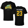 George Mason University Baseball Black Mason Tee - #23 Ryan Peterson